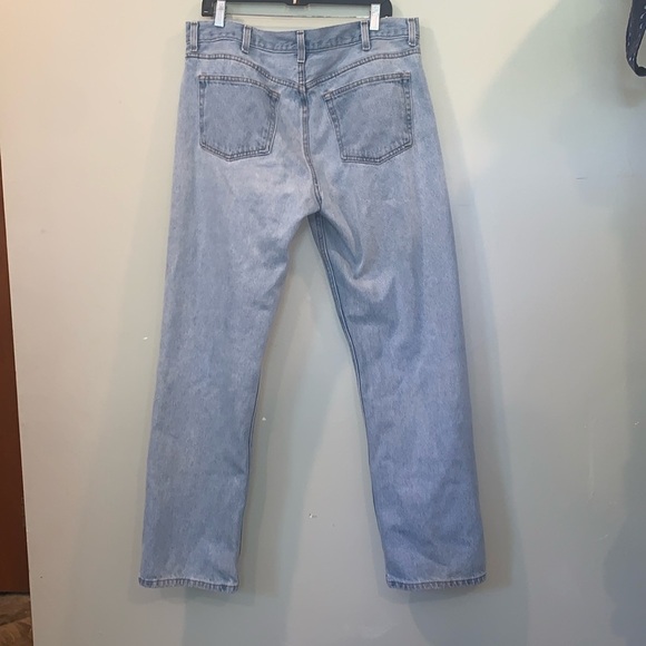 Faded Glory Men’s 36 x32 Regular Light Wash Blue Jeans Original Fit Straight Leg - Picture 2 of 6